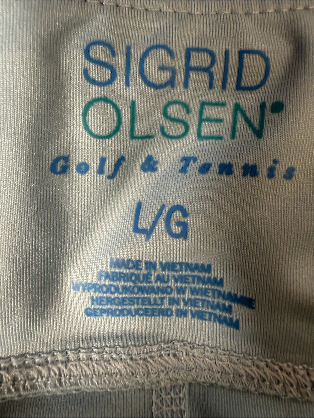 Sigrid Olsen Light Blue Pleated Golf & Tennis Dress with Matching Shorts NWOT - Picture 6 of 8